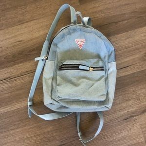 Blue Jean Small Guess Backpack